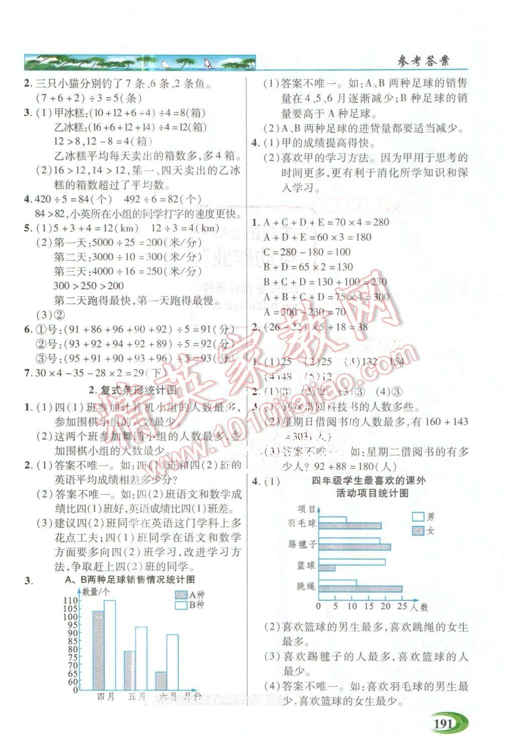 2016年引探練創(chuàng)英才教程四年級(jí)數(shù)學(xué)下冊(cè)人教版 第10頁