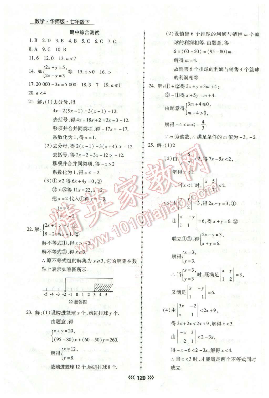 2016年學(xué)升同步練測(cè)七年級(jí)數(shù)學(xué)下冊(cè)華師大版 第17頁