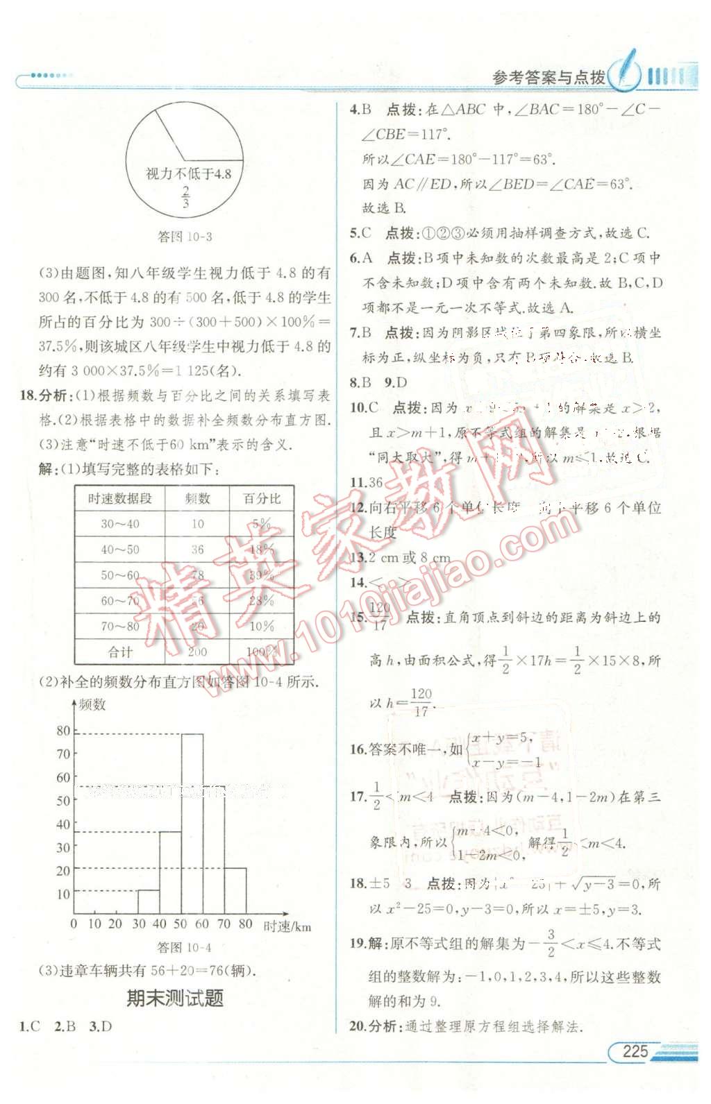 2016年教材解讀七年級數(shù)學下冊人教版 第41頁