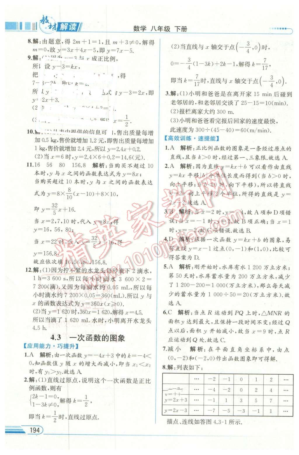 2016年教材解讀八年級數學下冊湘教版 第32頁