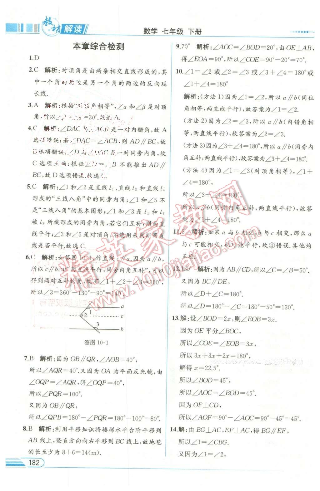 2016年教材解讀七年級數(shù)學(xué)下冊滬科版 第32頁