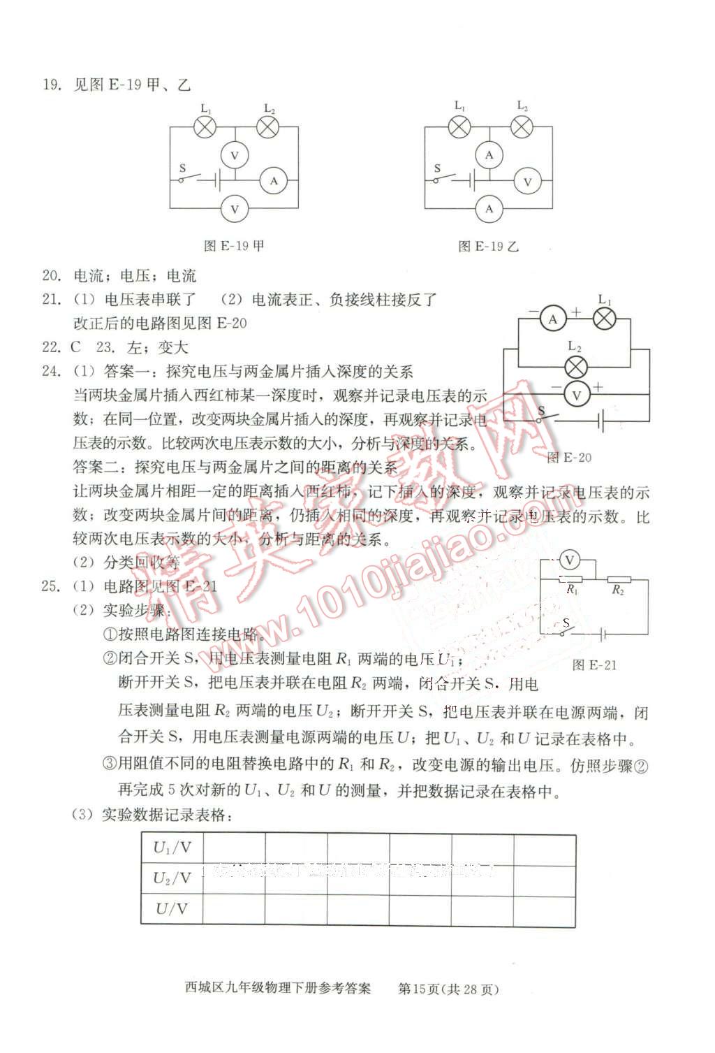 2016年學(xué)習(xí)探究診斷九年級物理下冊 第15頁