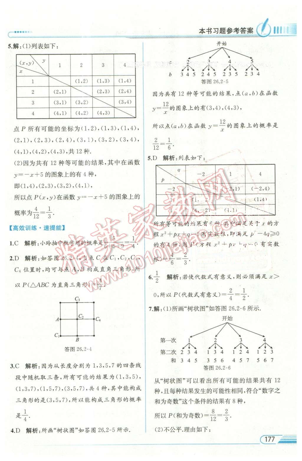 2016年教材解讀九年級(jí)數(shù)學(xué)下冊(cè)滬科版 第39頁(yè)