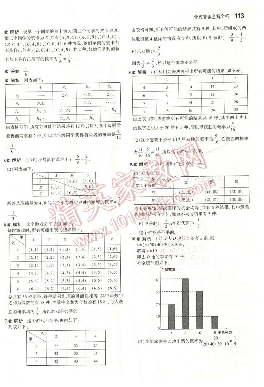 2016年5年中考3年模擬初中數(shù)學(xué)九年級(jí)下冊(cè)魯教版 第27頁