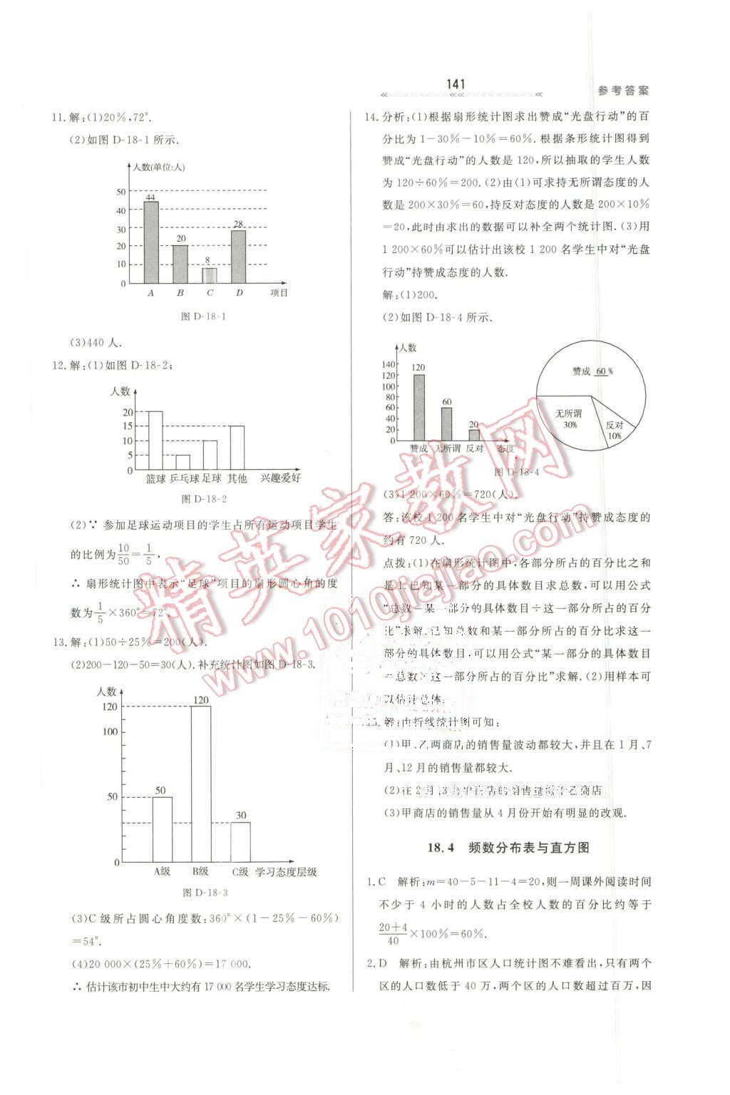 2016年轻轻松松学数学八年级下册冀教版 第3页