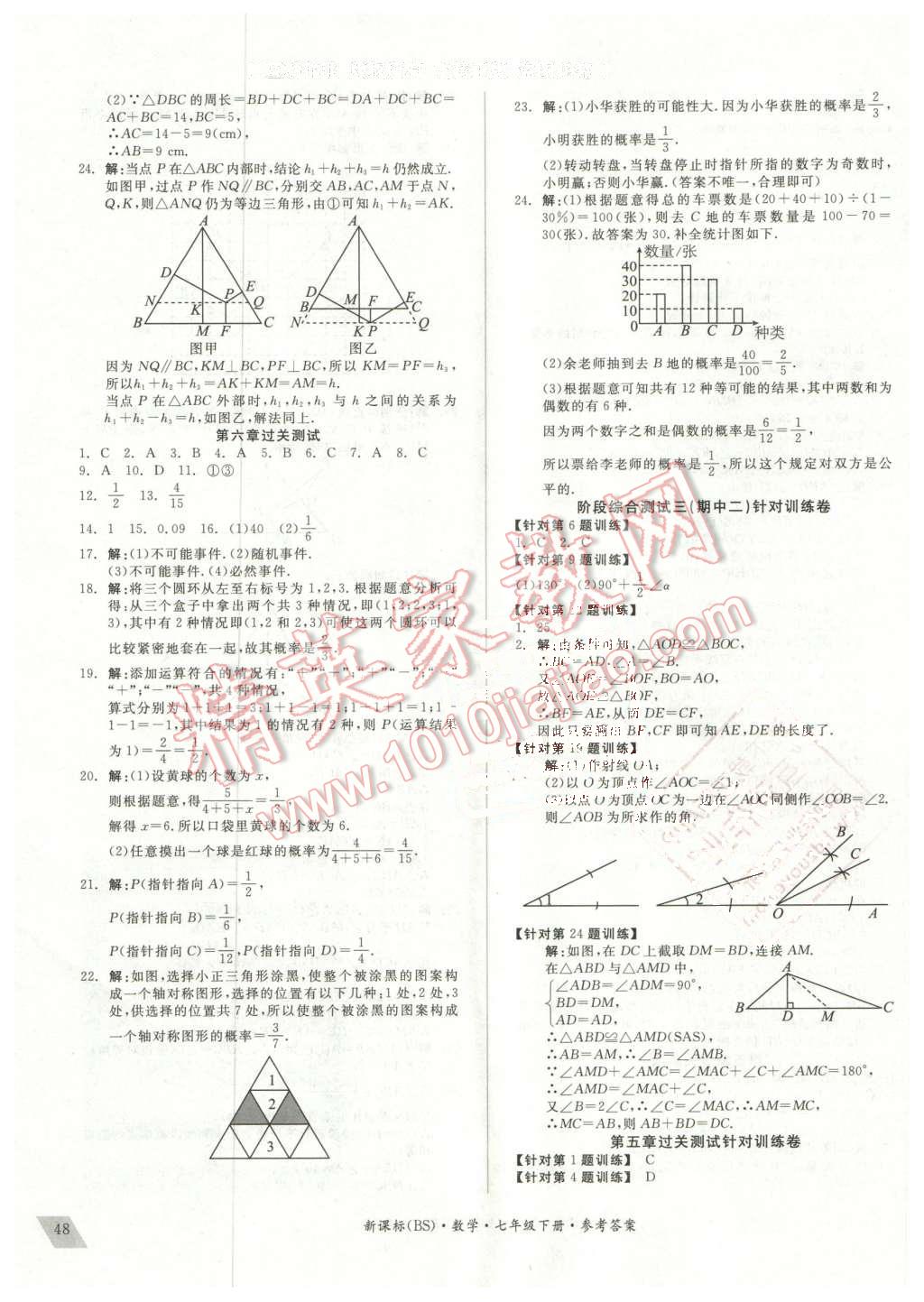 2016年全品小復(fù)習(xí)七年級(jí)數(shù)學(xué)下冊(cè)北師大版 第7頁(yè)