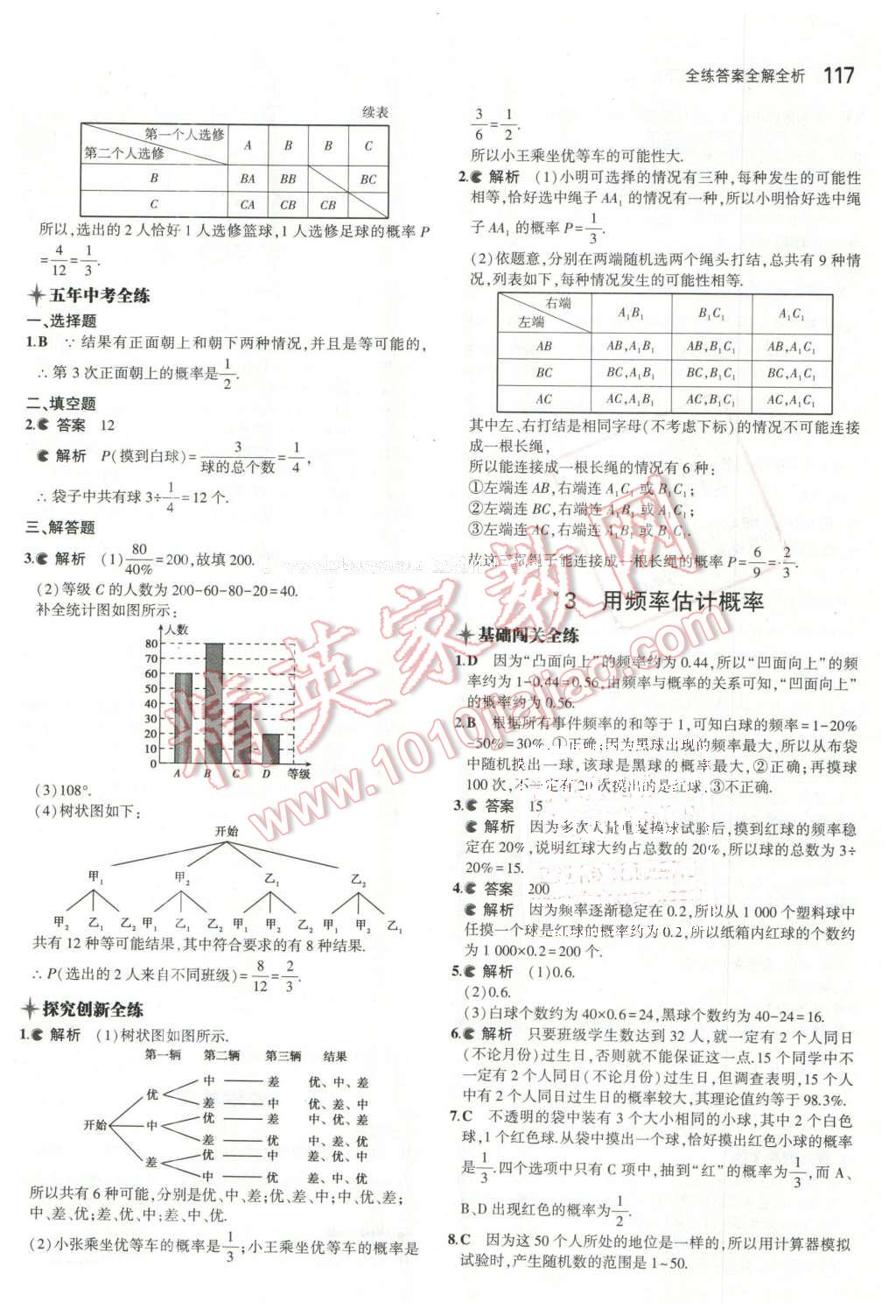 2016年5年中考3年模擬初中數(shù)學(xué)九年級(jí)下冊(cè)魯教版 第31頁