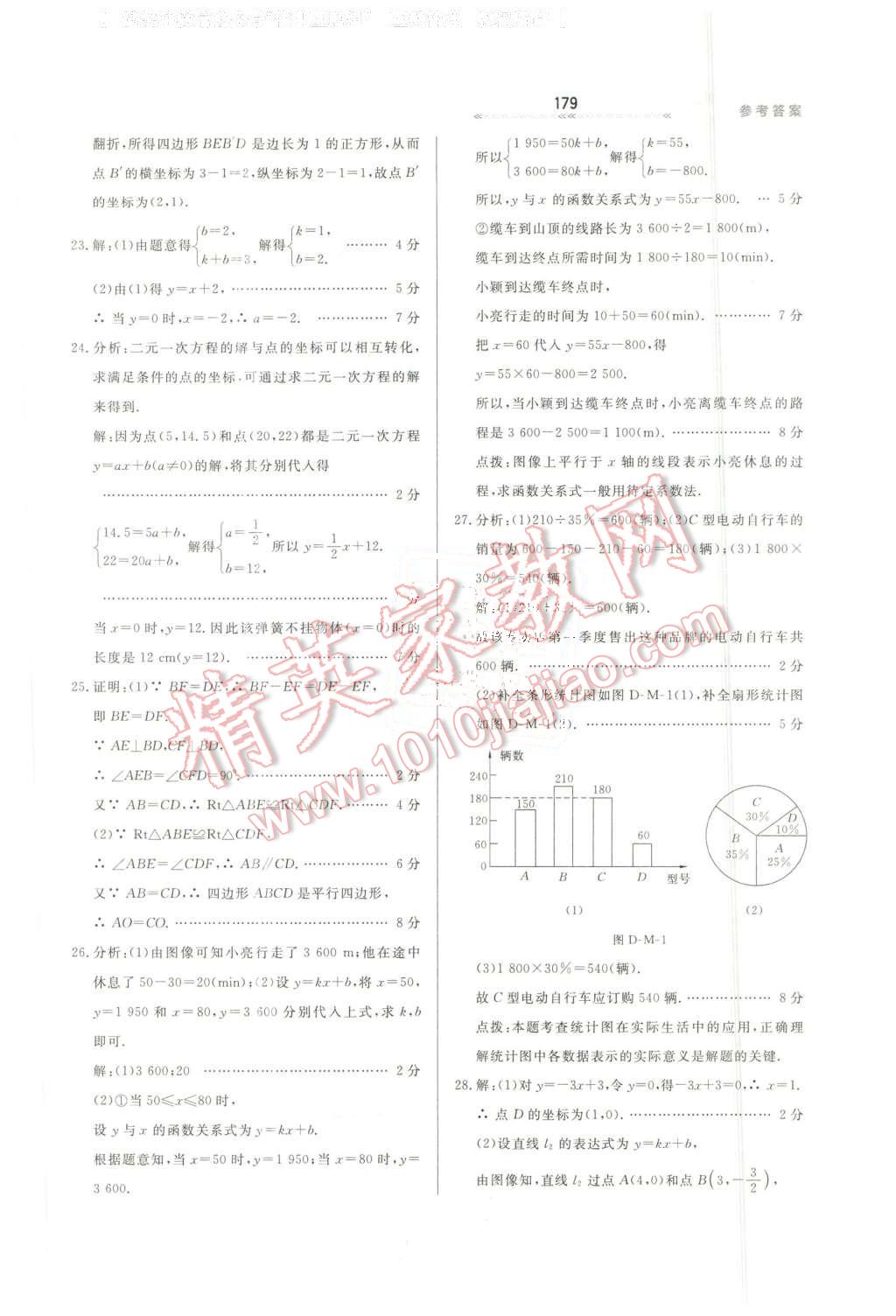 2016年轻轻松松学数学八年级下册冀教版 第41页