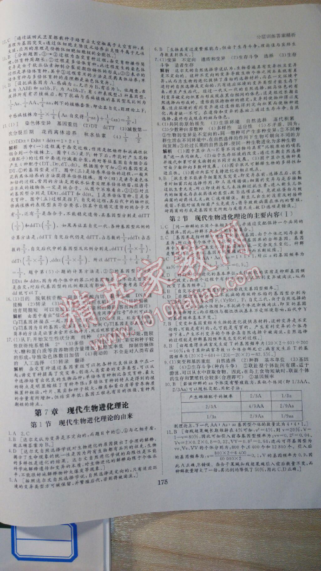 2015年創(chuàng)新設(shè)計(jì)課堂講義生物必修2人教版 第22頁