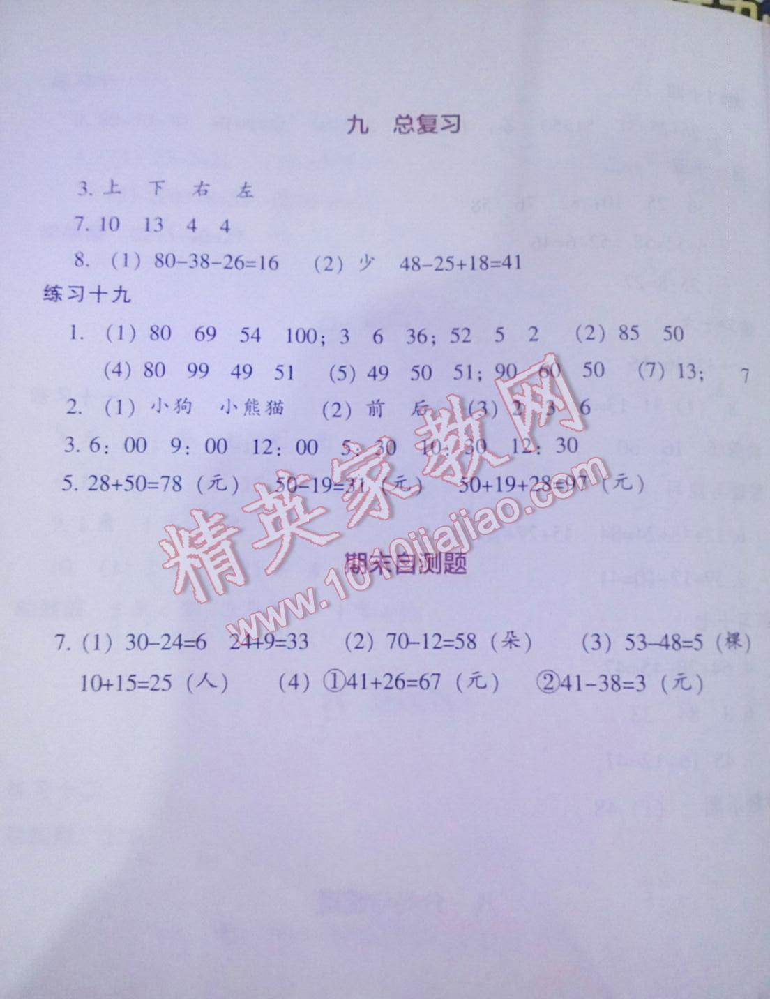 2014年學(xué)習(xí)實(shí)踐園地一年級(jí)數(shù)學(xué)下冊(cè) 第6頁