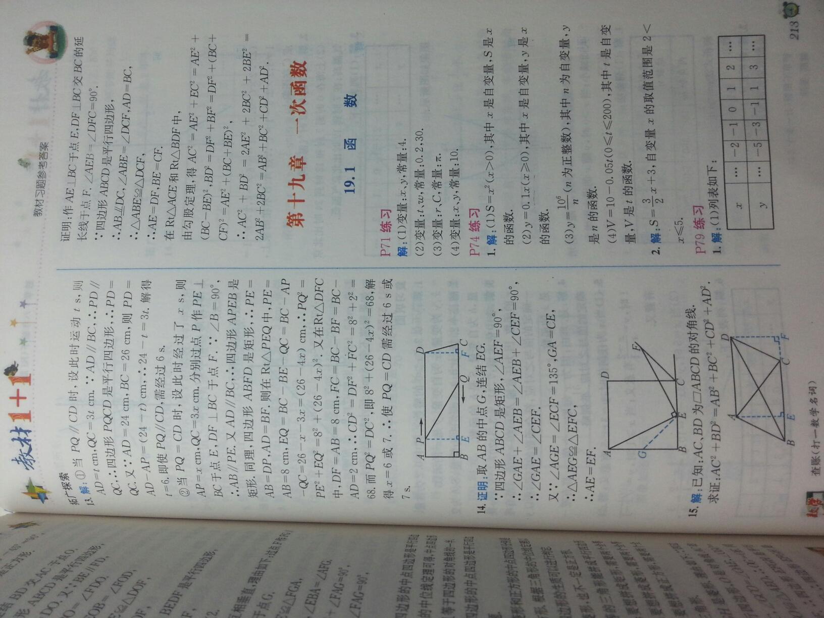 2015年教材1加1八年級(jí)數(shù)學(xué)下冊(cè)人教版 第23頁