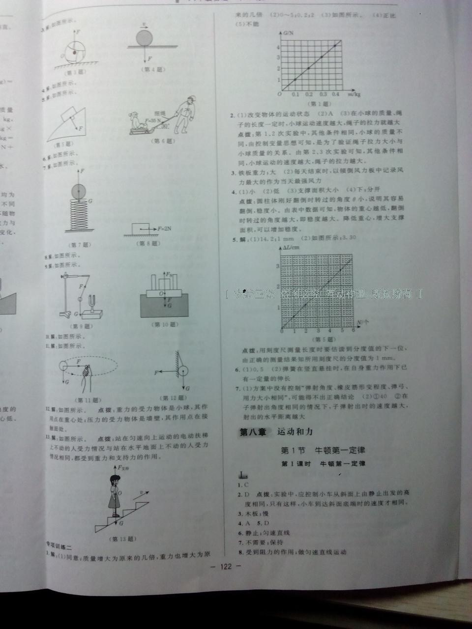 2016年综合应用创新题典中点八年级物理下册人教版 第32页