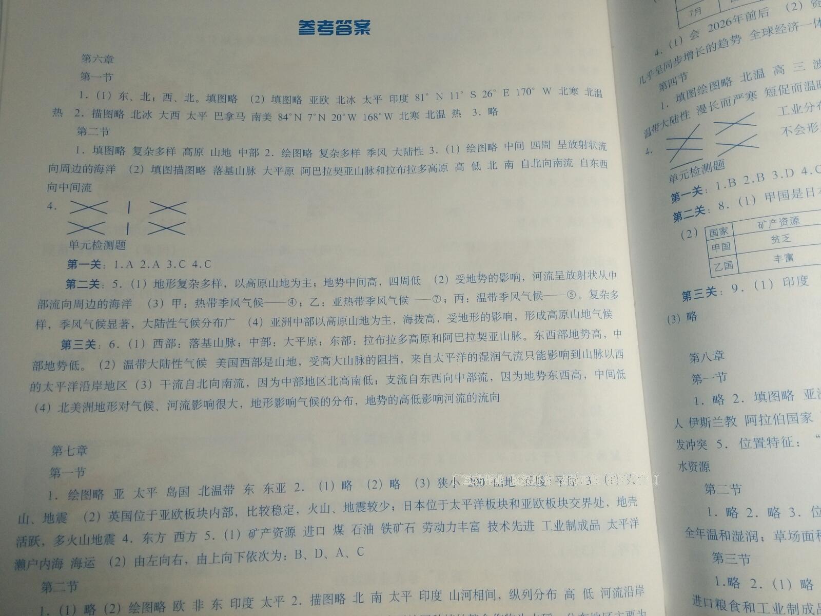 2015年地理填充图册七年级下册人教版中国地图出版社 第4页