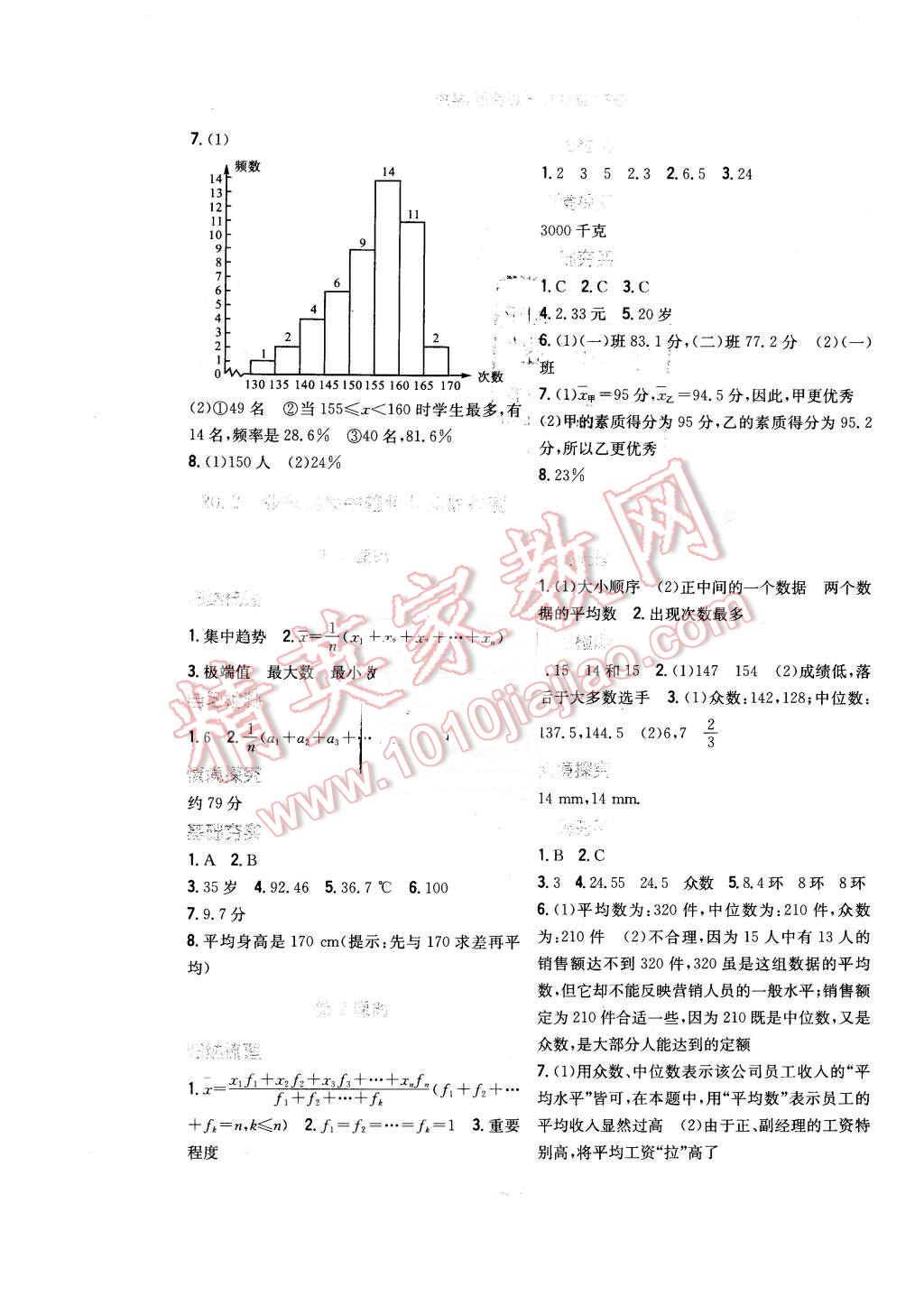 2016年新編基礎(chǔ)訓(xùn)練八年級(jí)數(shù)學(xué)下冊(cè)通用版S 第15頁(yè)