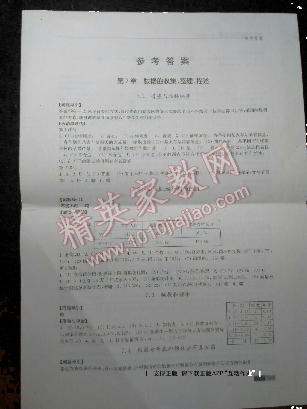 2014年學(xué)習(xí)與評價八年級數(shù)學(xué)下冊 第1頁