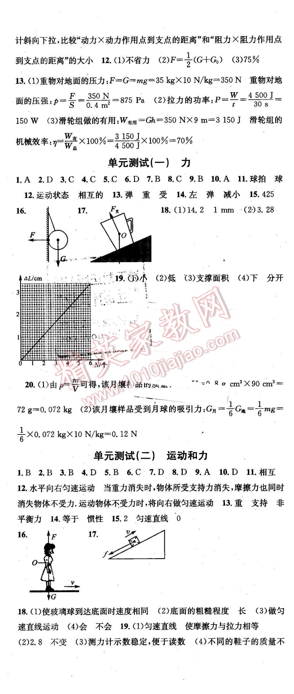 2016年名校課堂滾動(dòng)學(xué)習(xí)法八年級(jí)物理下冊(cè)人教版 第20頁