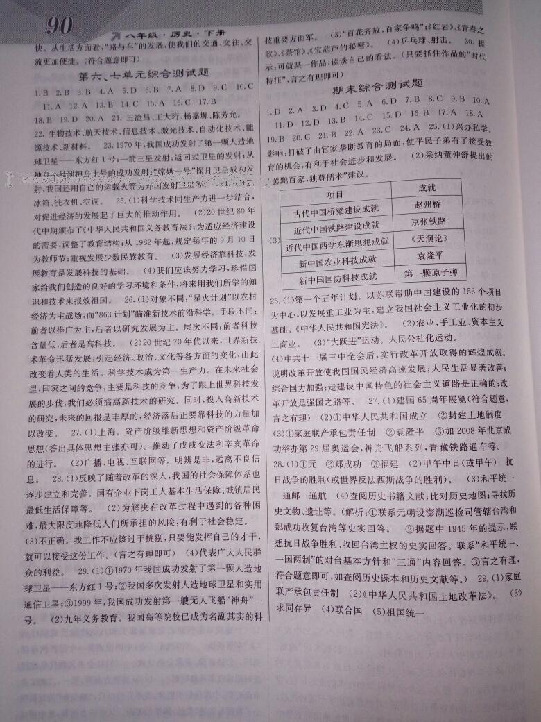 2015年課堂點(diǎn)睛八年級歷史下冊人教版 第15頁