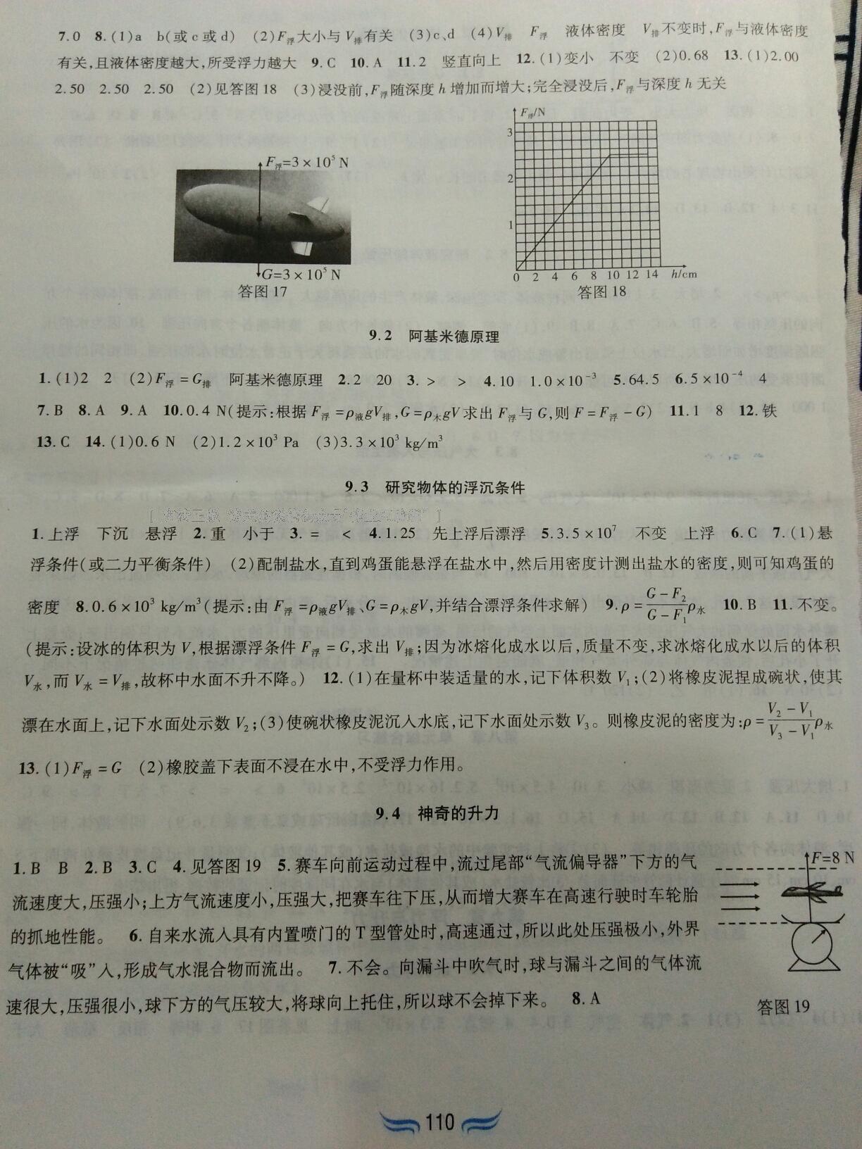 2015年新編基礎(chǔ)訓(xùn)練八年級(jí)物理下冊(cè)滬粵版黃山書社 第16頁(yè)