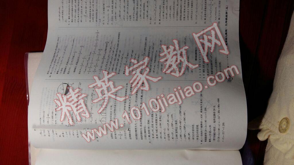 2015年全程優(yōu)選卷九年級數(shù)學(xué)上冊人教版 第13頁