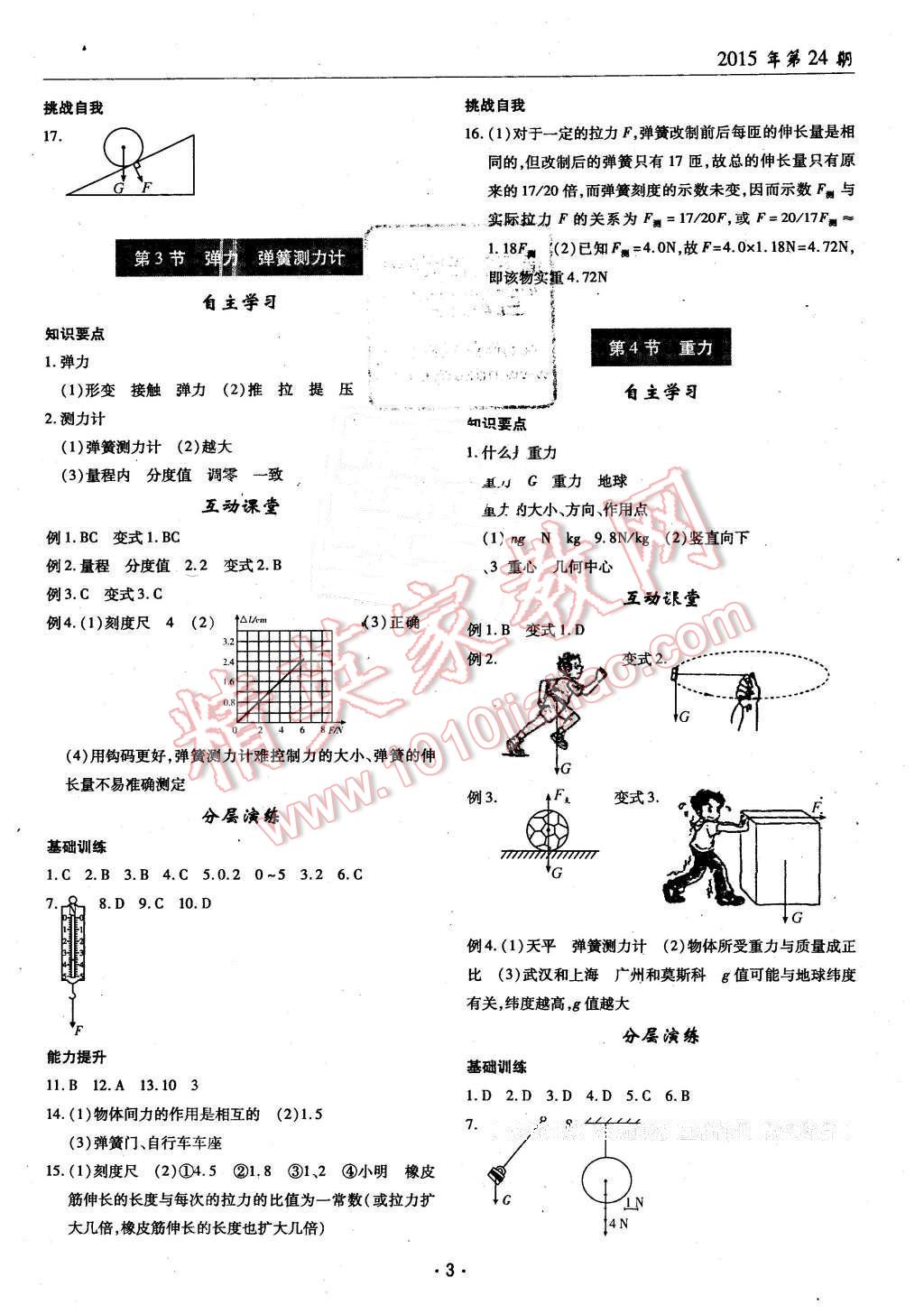 2016年理科愛好者八年級物理下冊教科版第24期 第2頁