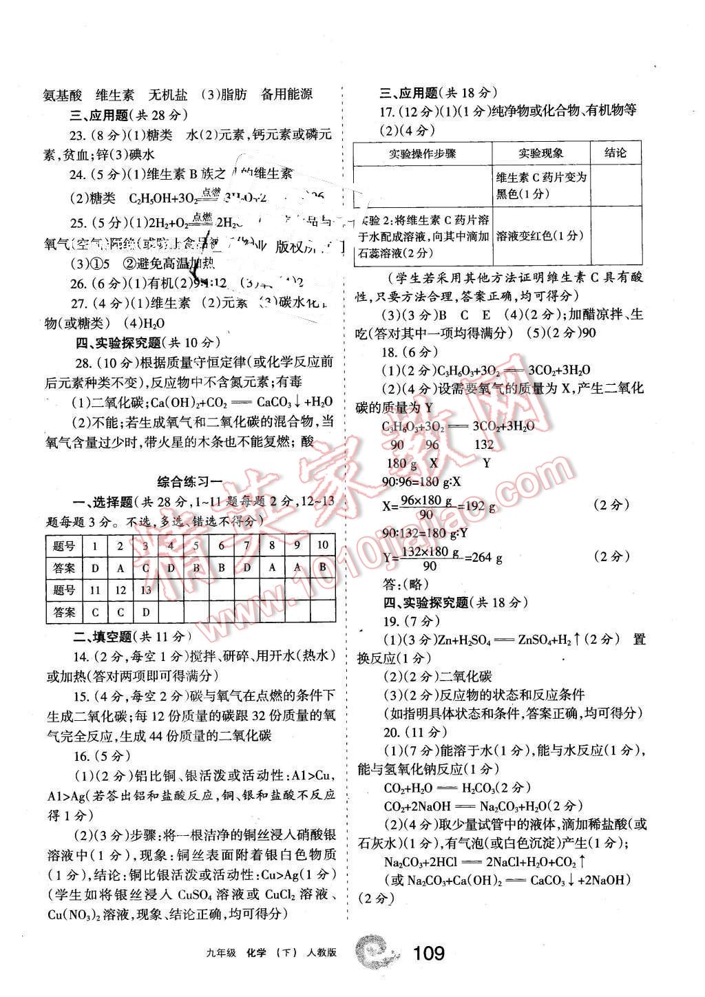 2016年學(xué)習(xí)之友九年級(jí)化學(xué)下冊(cè)人教版 第9頁(yè)