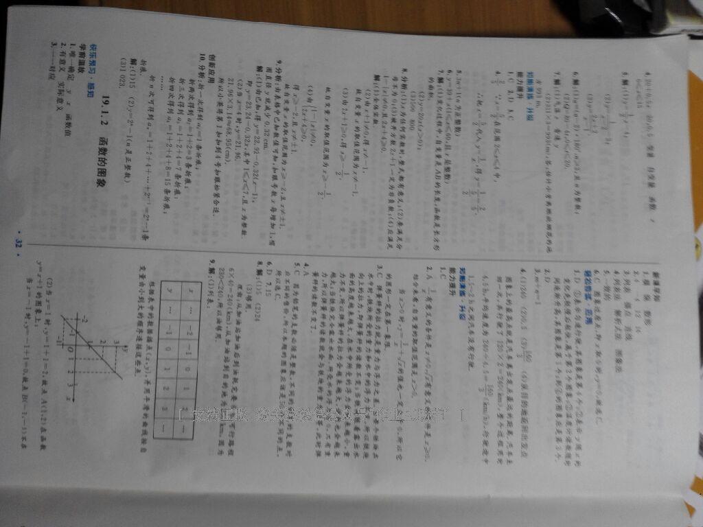 2016年初中同步測(cè)控優(yōu)化設(shè)計(jì)八年級(jí)數(shù)學(xué)下冊(cè)人教版福建專版 第28頁(yè)