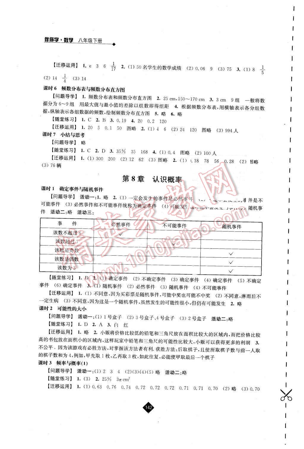 2016年伴你学八年级数学下册苏科版 第2页