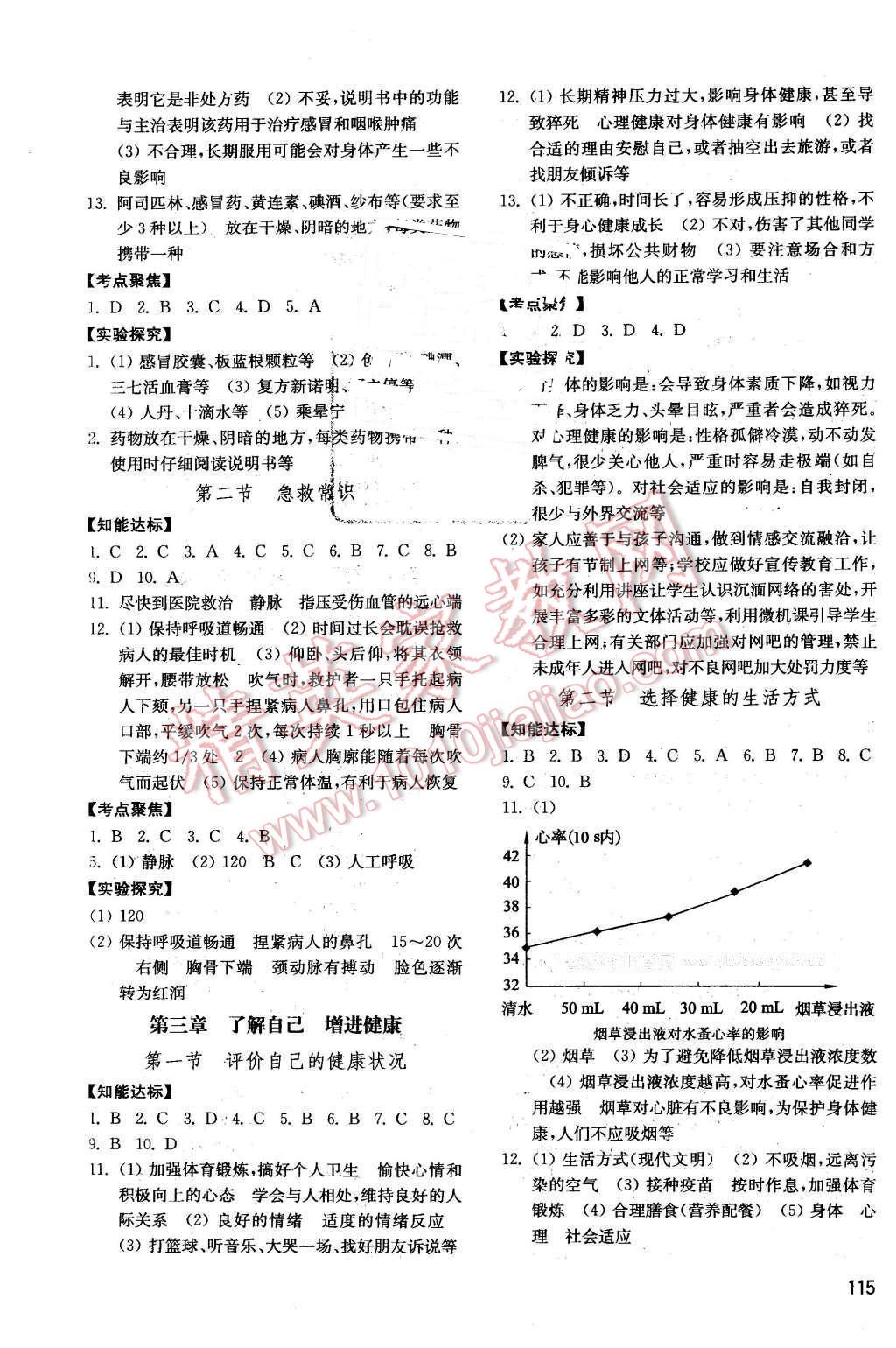 2016年初中基础训练七年级生物学下册 第5页