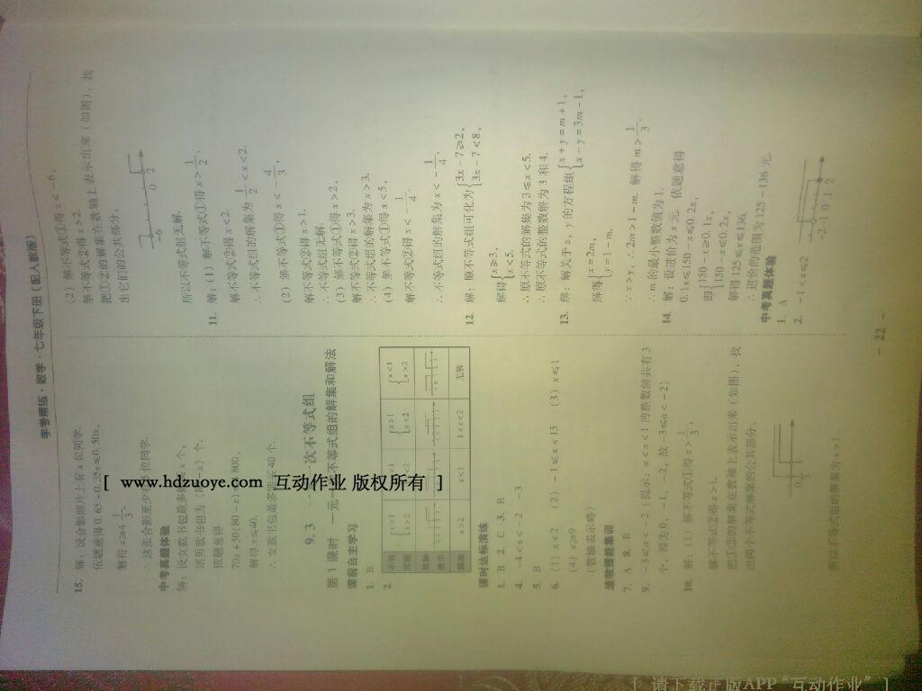 2015年南粵學(xué)典學(xué)考精練七年級(jí)數(shù)學(xué)下冊(cè)人教版 第24頁(yè)