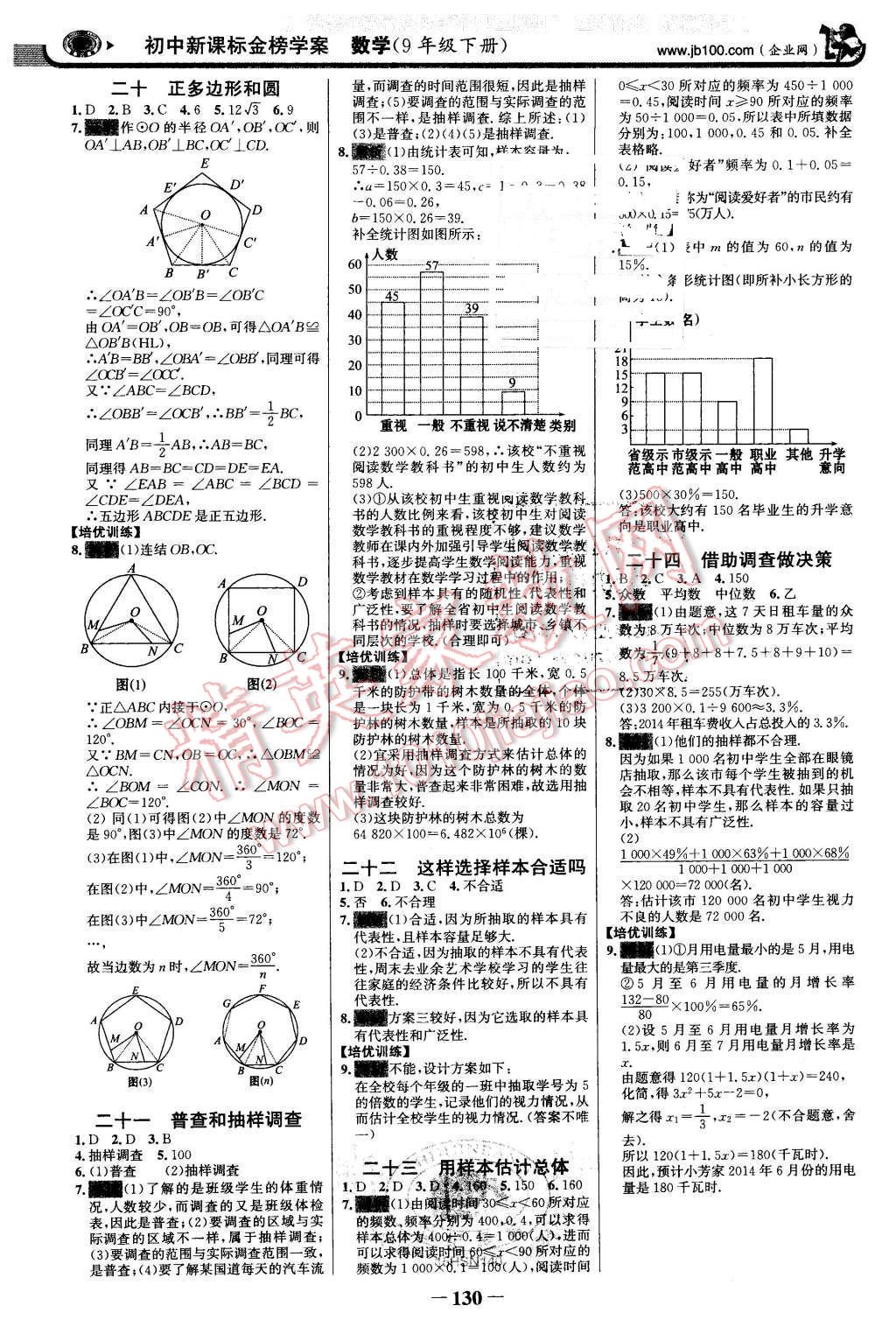 2016年世紀(jì)金榜金榜學(xué)案九年級數(shù)學(xué)下冊華師大版 第21頁