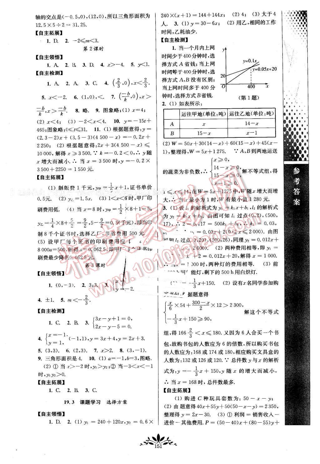 2016年新課程自主學習與測評八年級數(shù)學下冊人教版 第9頁