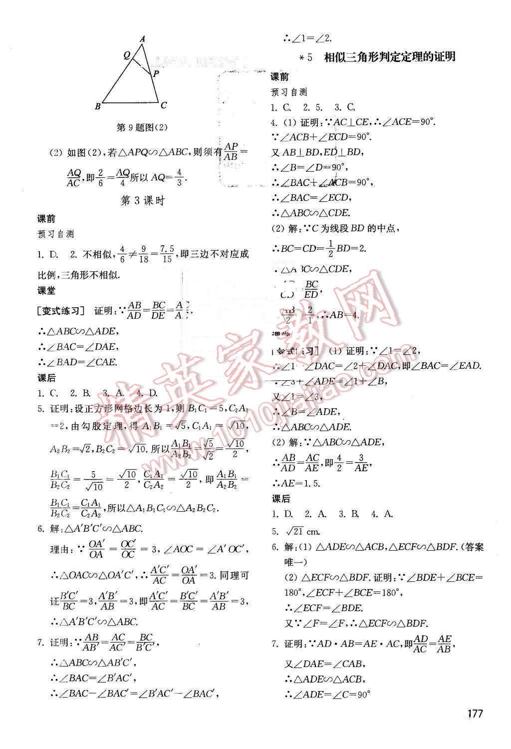 2016年初中基础训练八年级数学下册鲁教版五四制 第19页