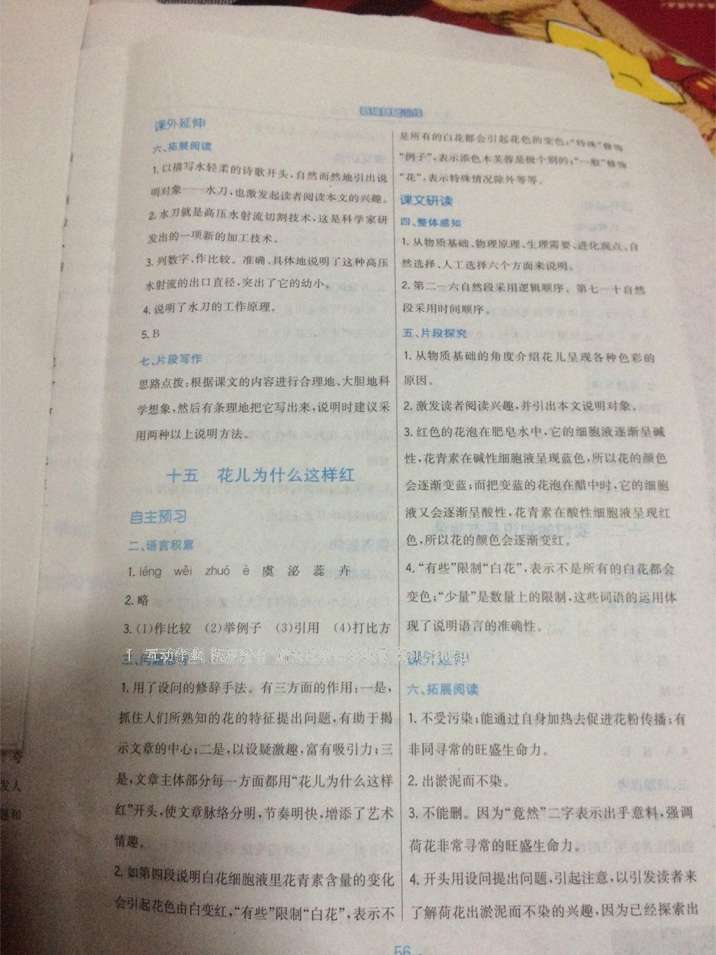 2015年新編基礎訓練八年級語文下冊蘇教版 第26頁