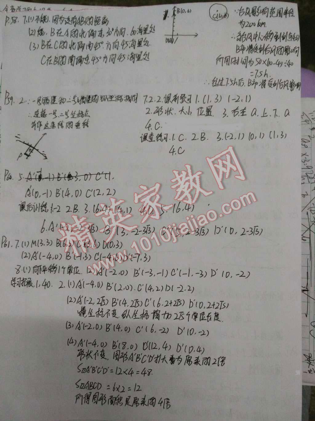 2016年基礎(chǔ)訓(xùn)練七年級數(shù)學(xué)下冊人教版河南省內(nèi)使用大象出版社 第16頁