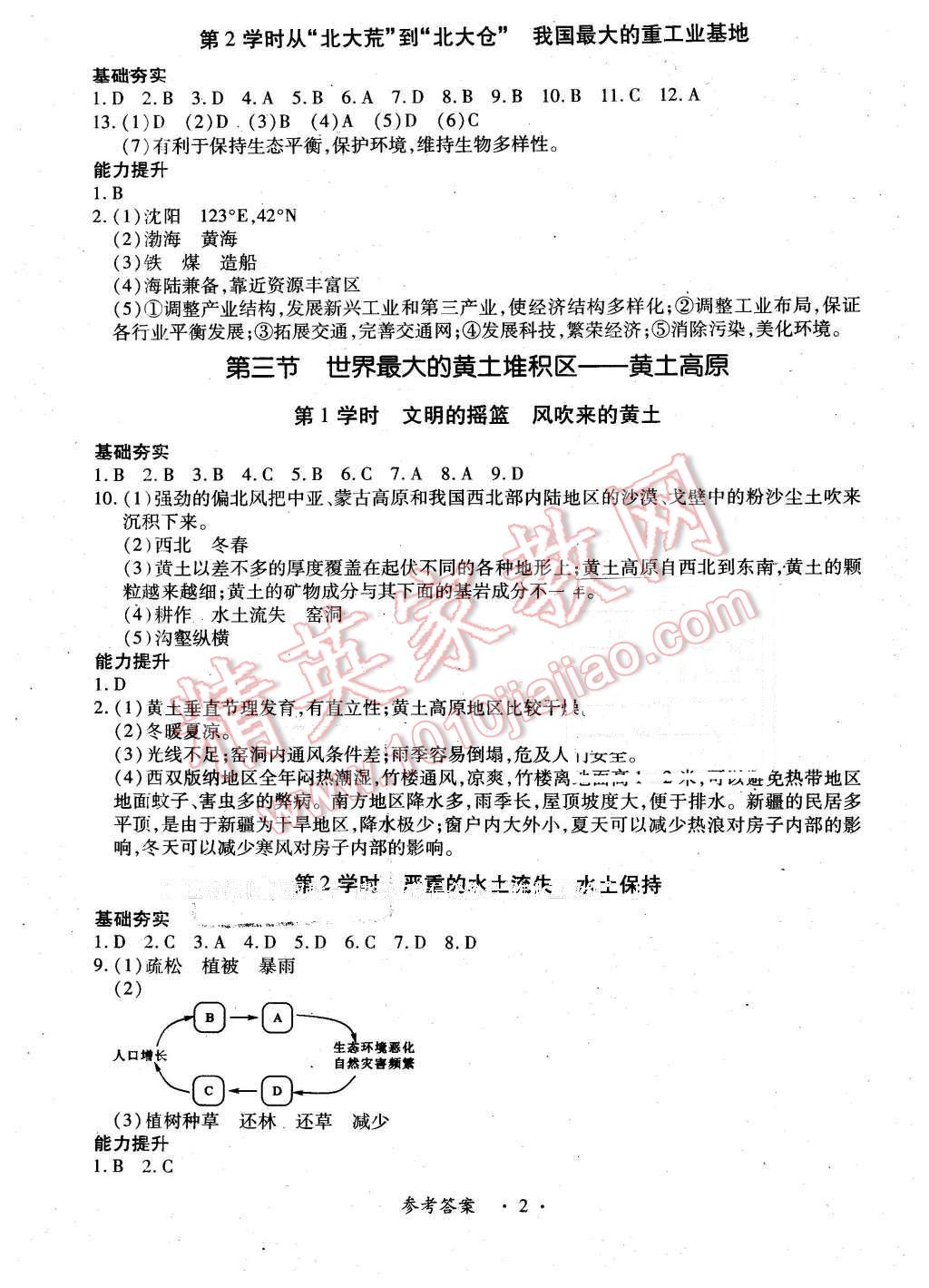 2016年一課一案創(chuàng)新導(dǎo)學(xué)八年級地理下冊人教版 第2頁