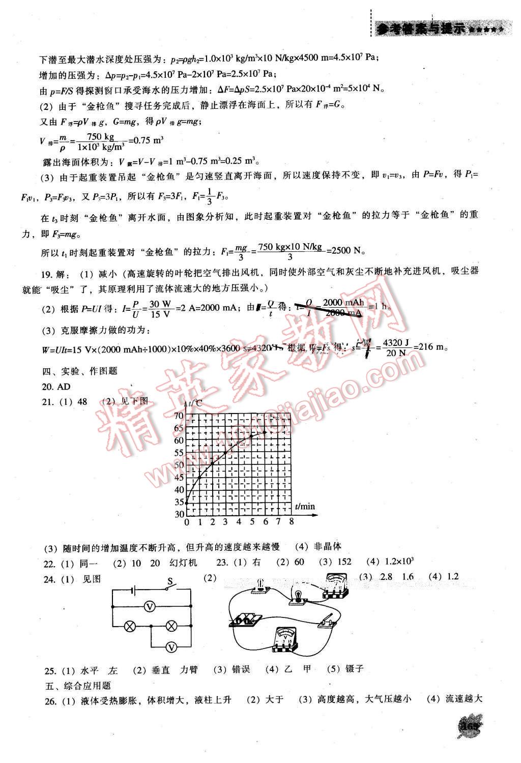 2016年新課程物理能力培養(yǎng)九年級(jí)下冊(cè)人教版 第15頁