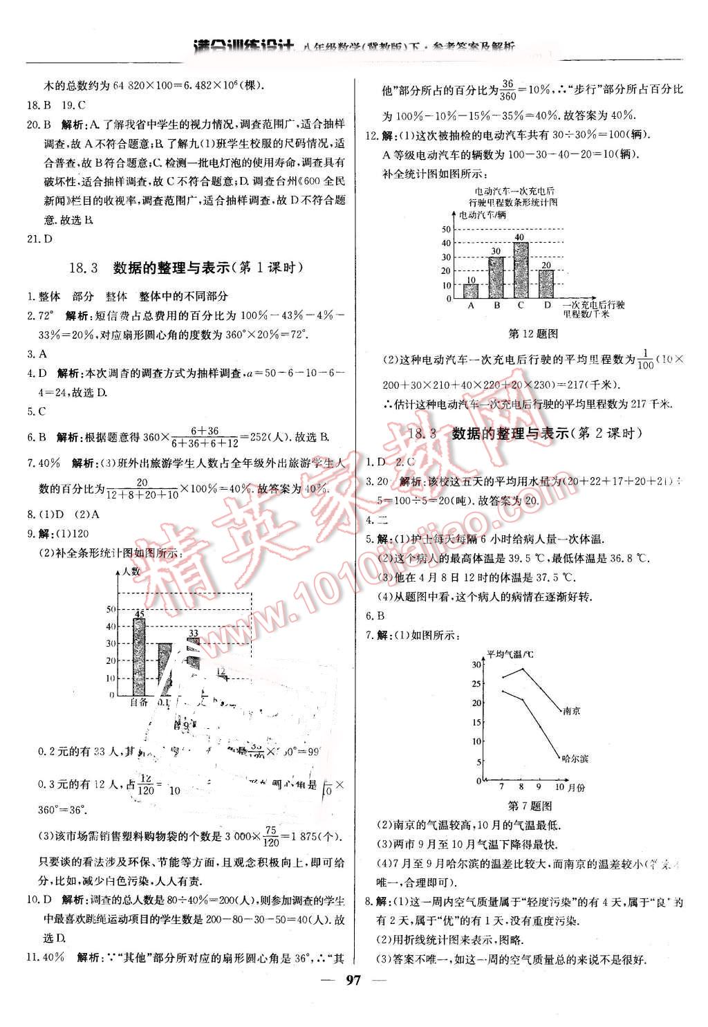 2016年滿分訓練設計八年級數(shù)學下冊冀教版 第2頁