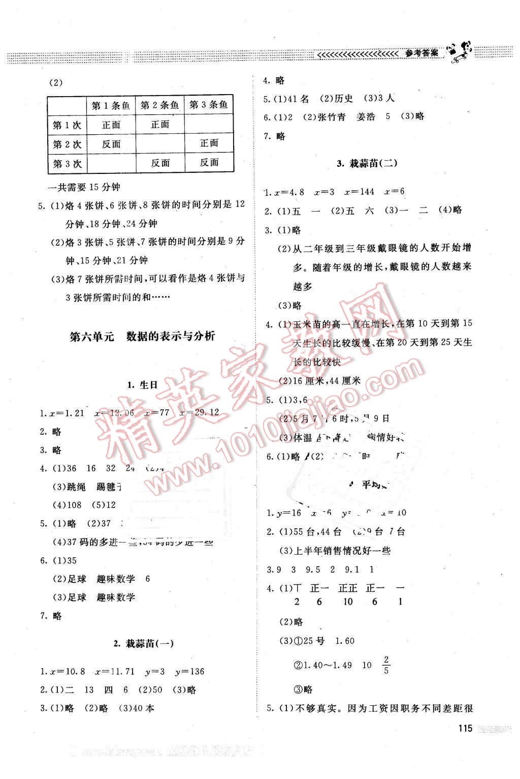 2016年課堂精練四年級(jí)數(shù)學(xué)下冊北師大版 第13頁