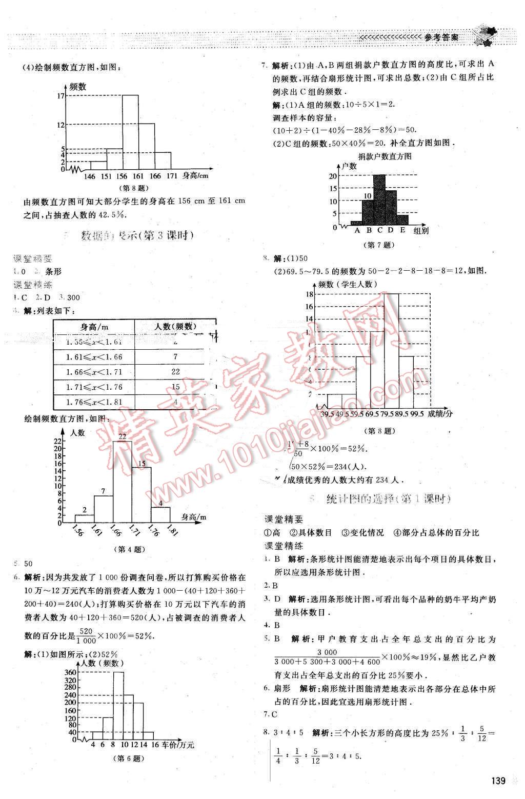 2015年课堂精练七年级数学上册北师大A版 第20页