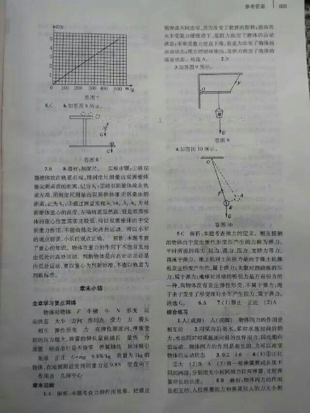 2015年基础训练含单元评价卷八年级物理下册人教版大象出版社 第19页