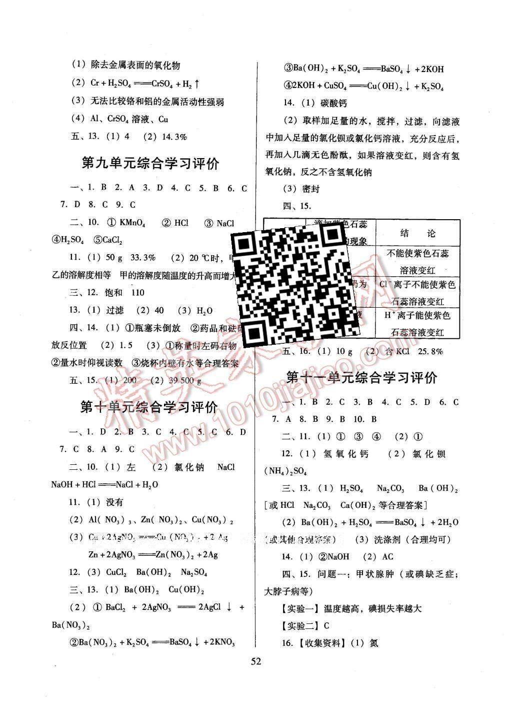 2015年南方新課堂金牌學(xué)案九年級(jí)化學(xué)全一冊(cè)人教版 第12頁(yè)