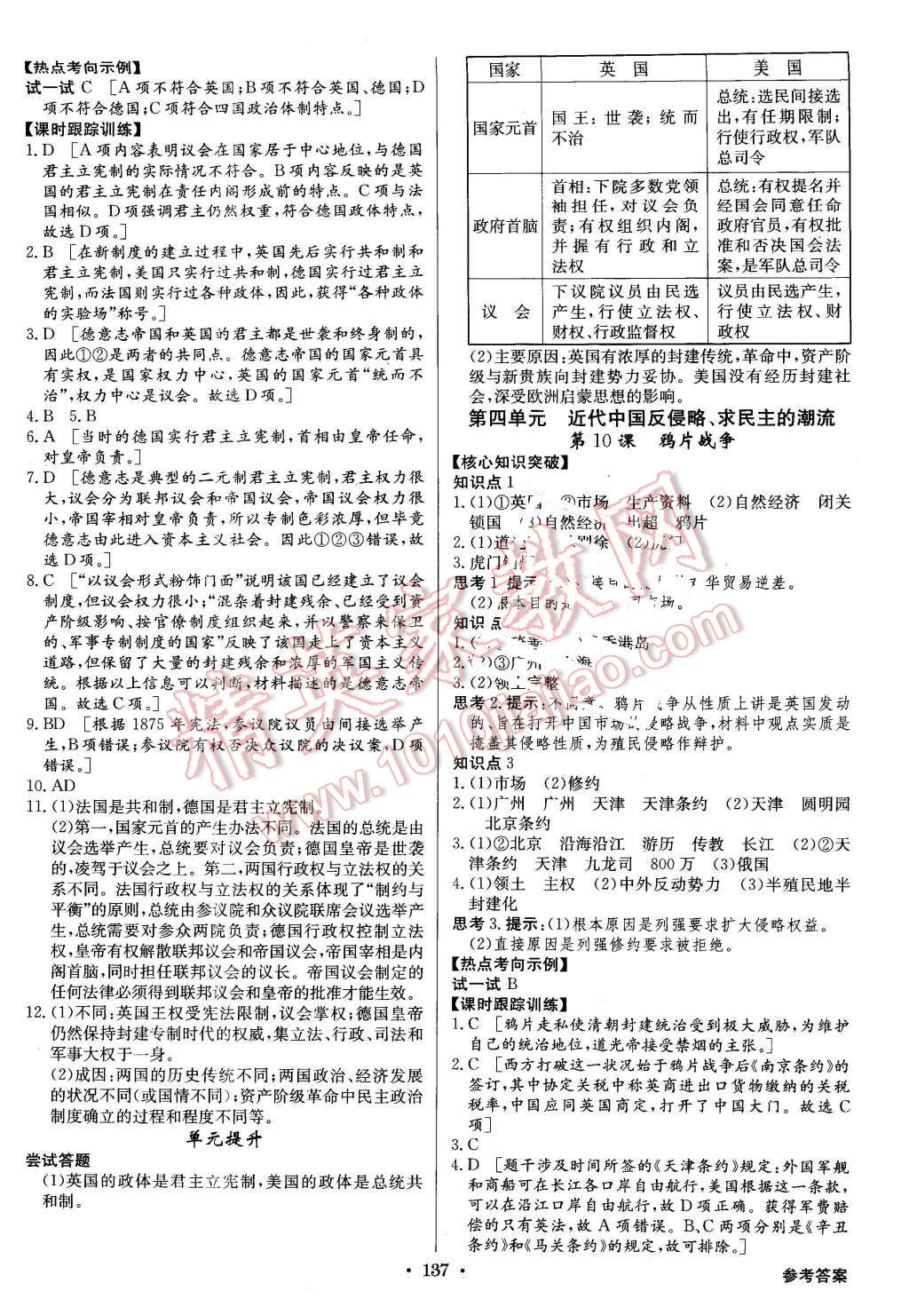 2015年高中新課標(biāo)同步用書(shū)全優(yōu)課堂歷史必修1人教版 第7頁(yè)