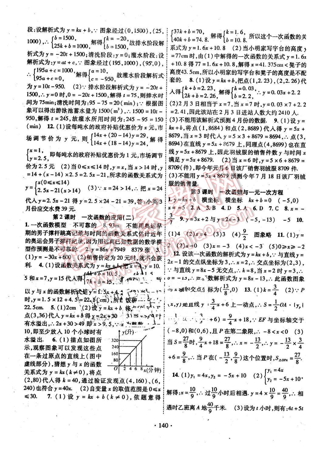 2016年畅优新课堂八年级数学下册湘教版 第11页