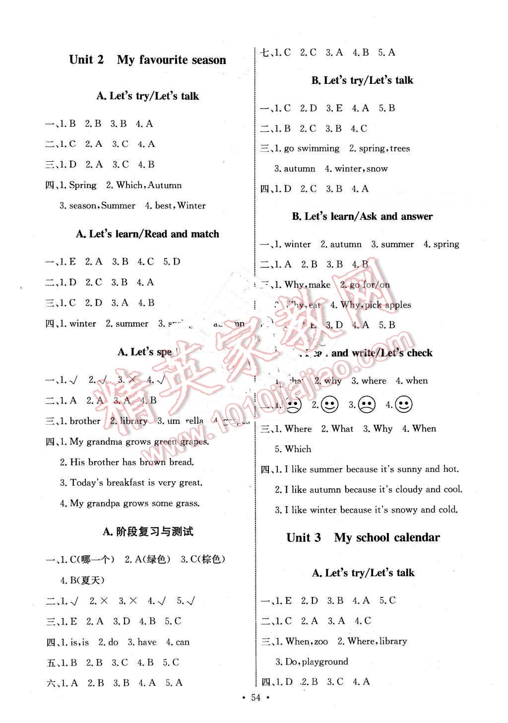 2016年能力培養(yǎng)與測(cè)試五年級(jí)英語下冊(cè)人教PEP版H 第2頁