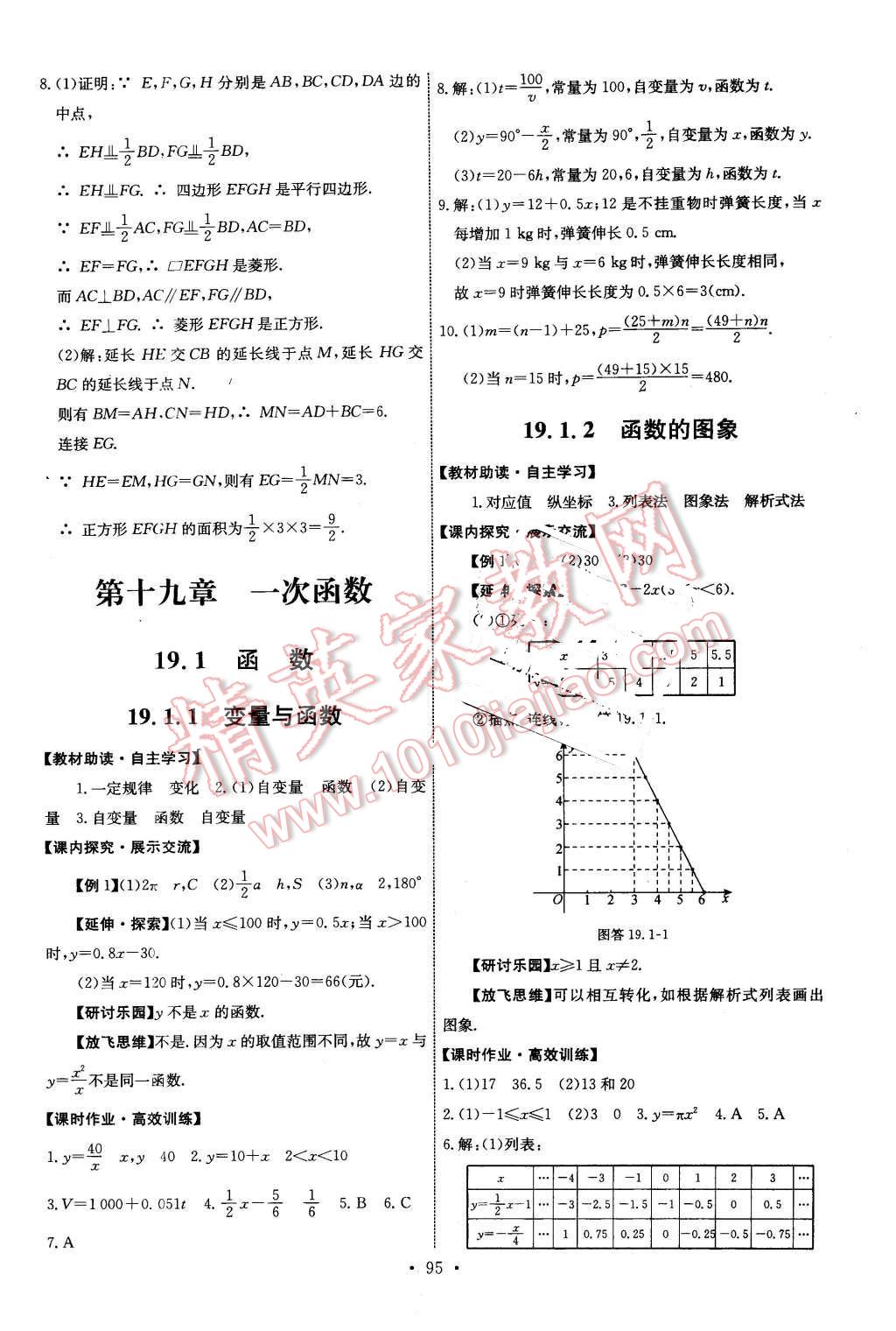 2016年能力培养与测试八年级数学下册人教版 第13页