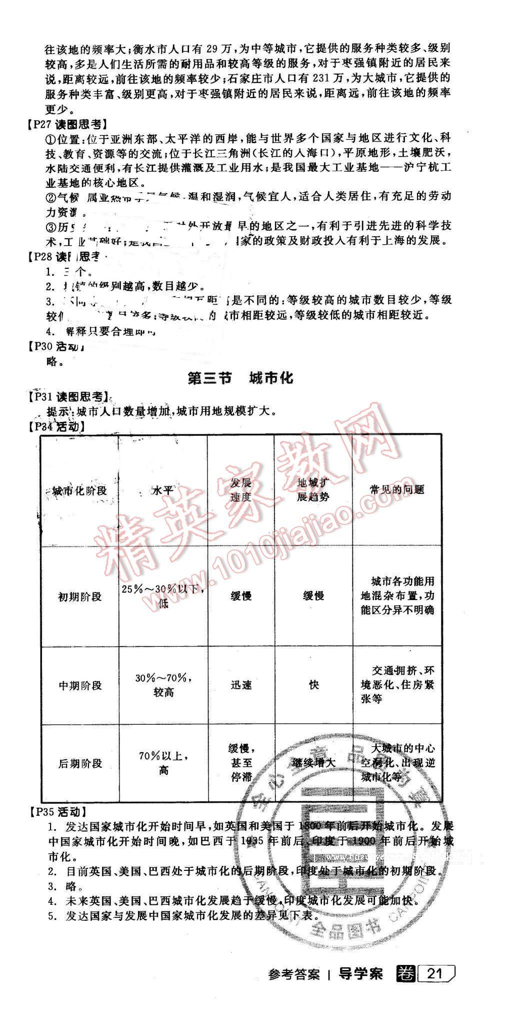 2016年全品学练考高中地理必修2人教版 第3页