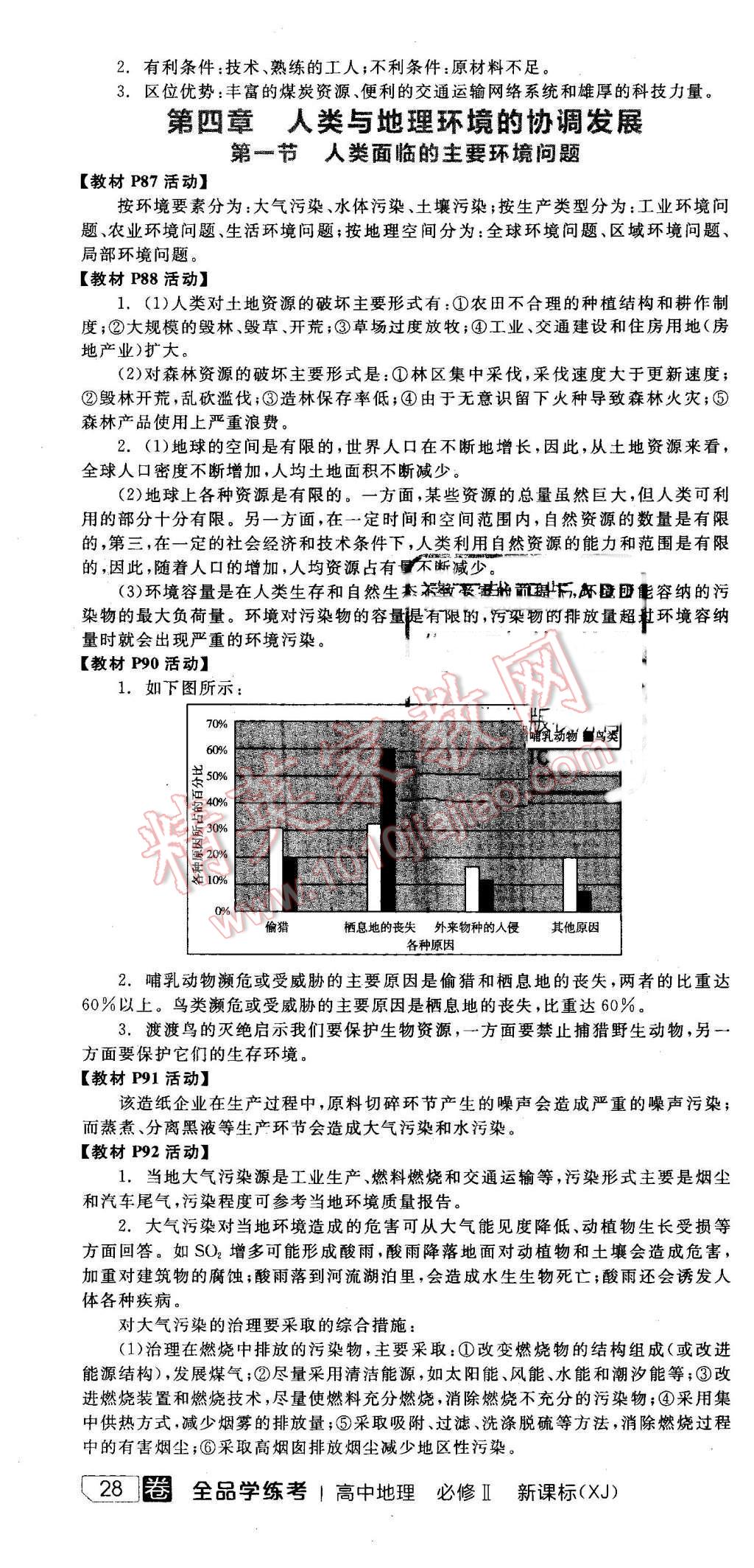 2016年全品學練考高中地理必修2湘教版 第29頁