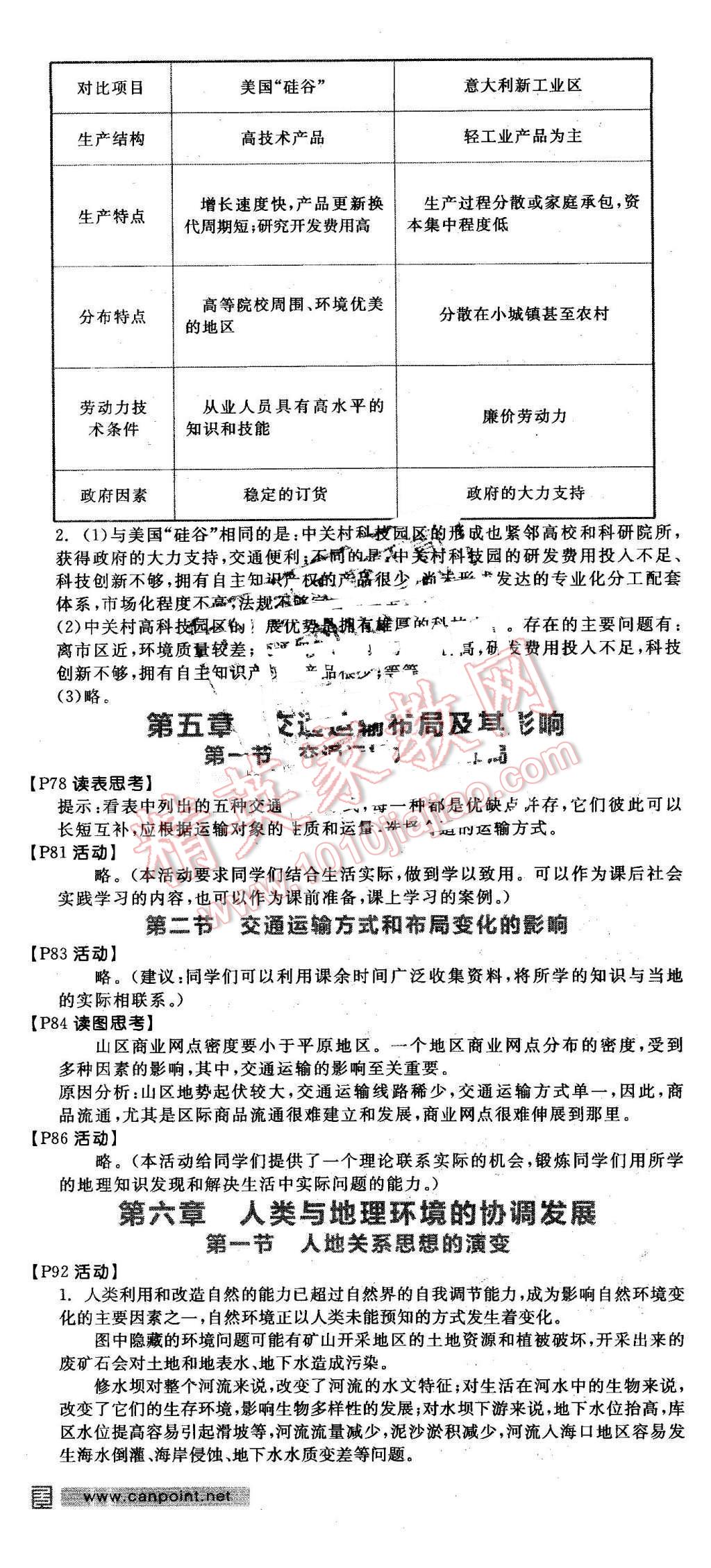 2016年全品学练考高中地理必修2人教版 第7页