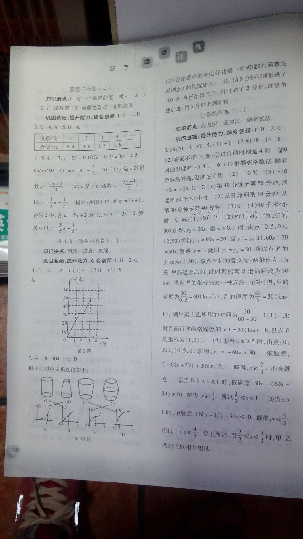 2015年同步訓(xùn)練八年級(jí)數(shù)學(xué)下冊(cè)人教版河北人民出版社 第32頁(yè)