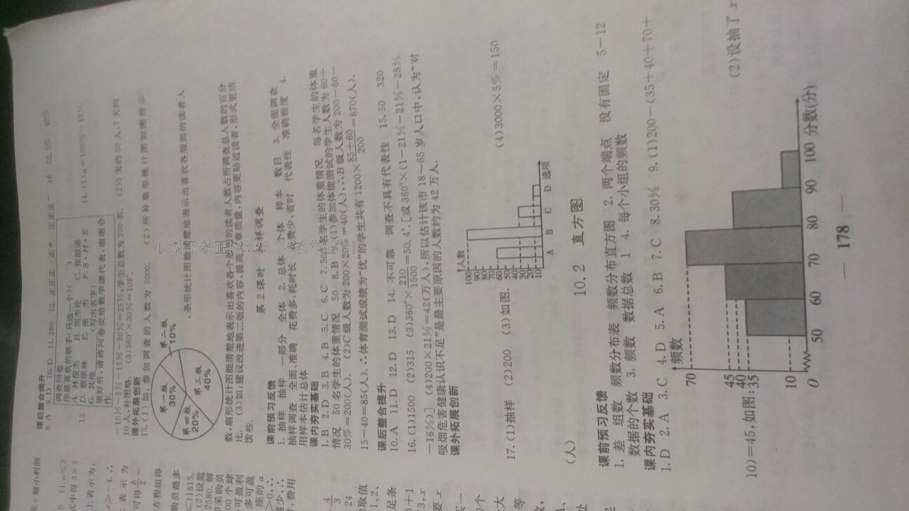 2016年名校课堂内外七年级数学下册人教版 第84页